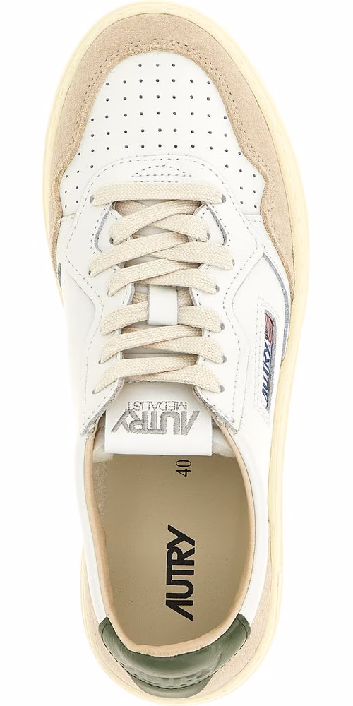 Autry Multicolor Cowhide Low Top Sneakers