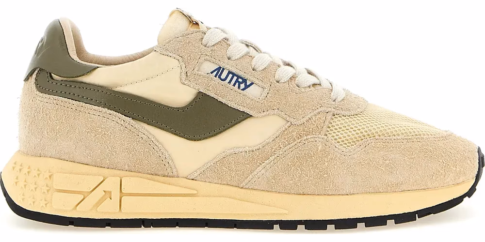 Autry Bicolor Nylon Athletic Sneakers