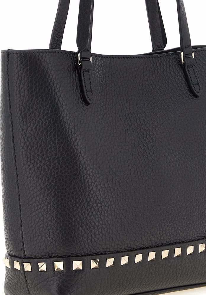 Valentino Garavani Black Calfskin Shoulder Bag