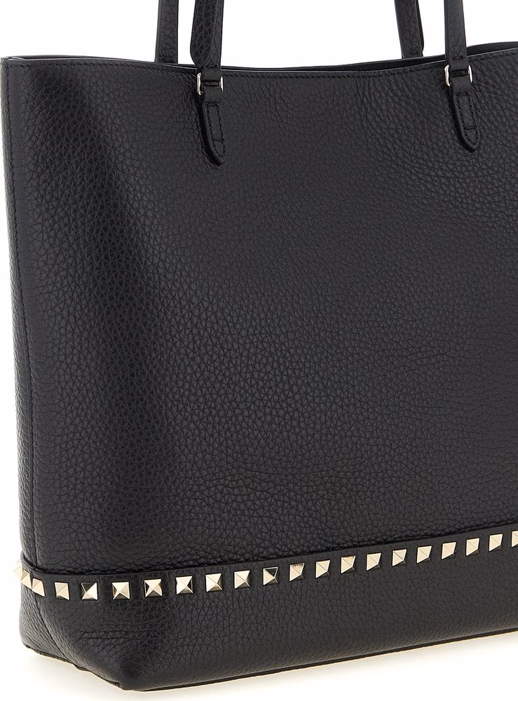 Valentino Garavani Black Calfskin Shoulder Bag