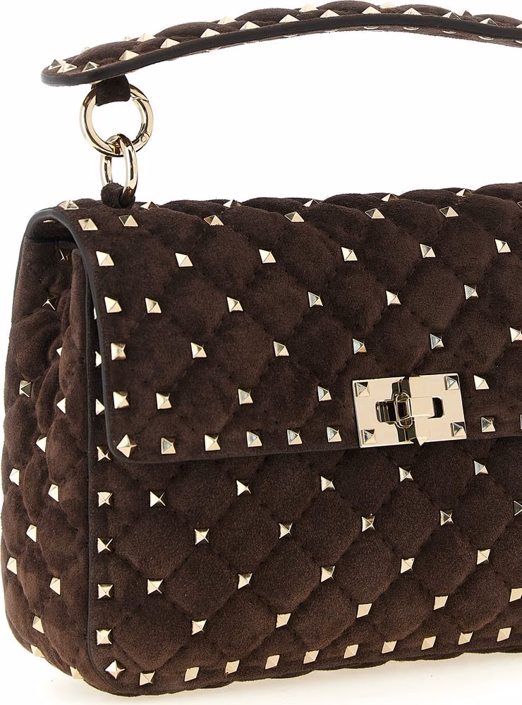 Valentino Garavani Brown Calfskin Crossbody Bag