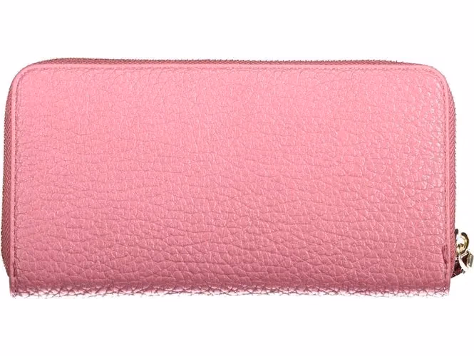 Mario Valentino Pink Polyurethane Women's Wallet