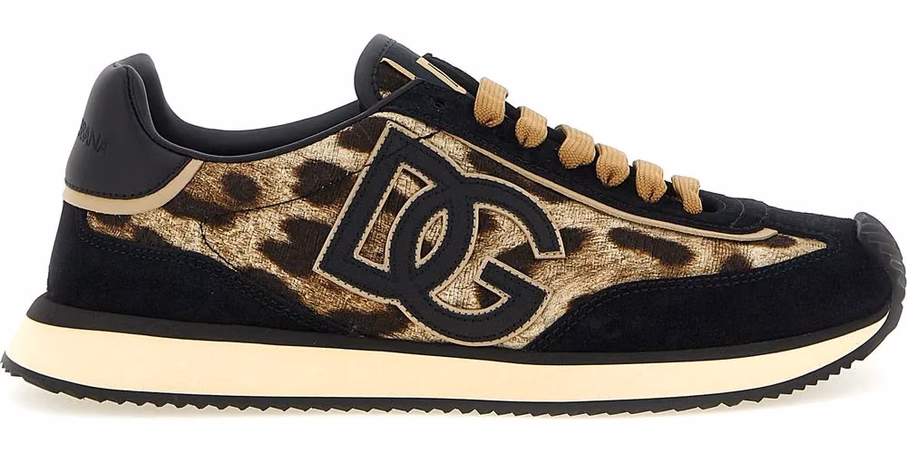 Dolce & Gabbana Multicolor Cotton Low Top Sneakers