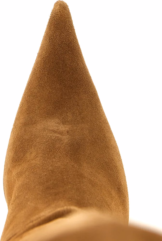 Giuseppe Zanotti Brown Calfskin Over The Knee