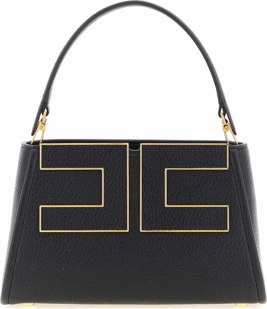 Elisabetta Franchi Black Polyester Handbag
