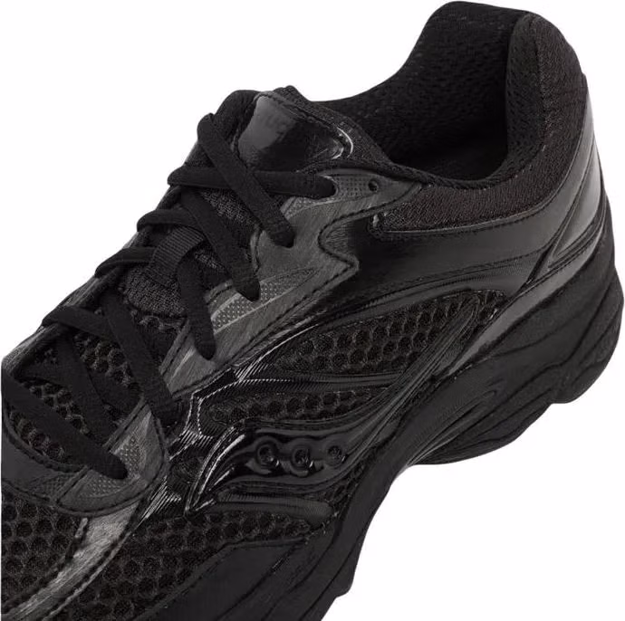 Saucony Black Synthetic Athletic Sneakers