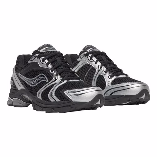 Saucony Black Synthetic Athletic Sneakers