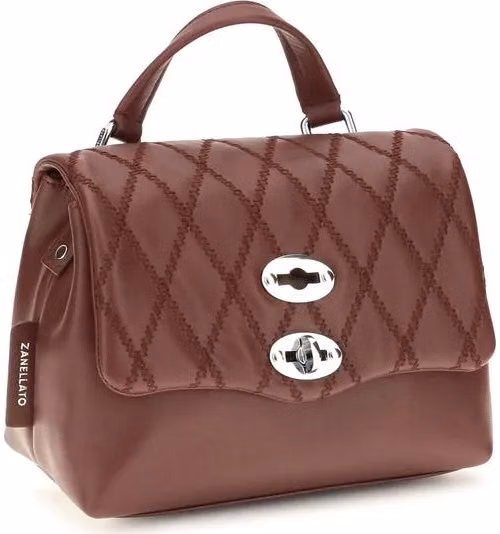 Zanellato Multicolor Calf Leather Bos Taurus Handbag