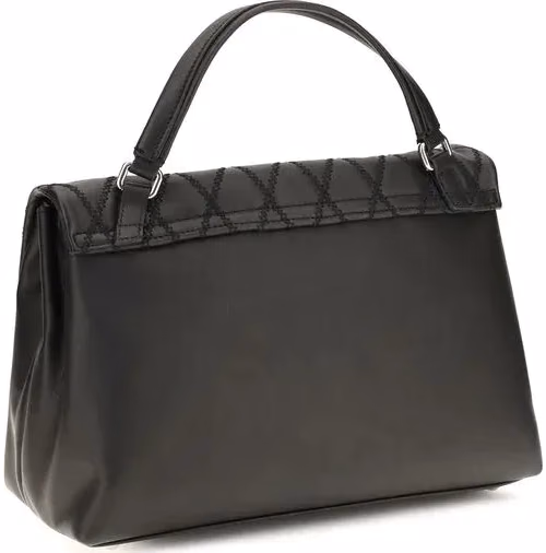 Zanellato Black Calf Leather Bos Taurus Handbag