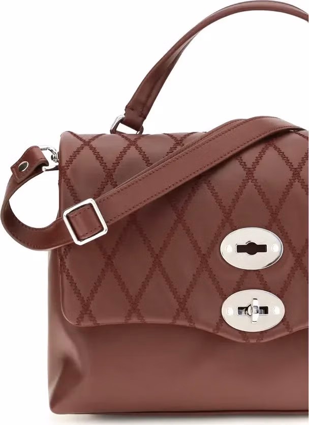 Zanellato Multicolor Calf Leather Bos Taurus Handbag