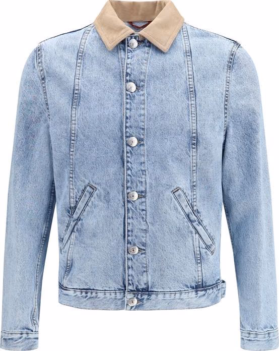 Brunello Cucinelli Blue Cotton Denim Jacket