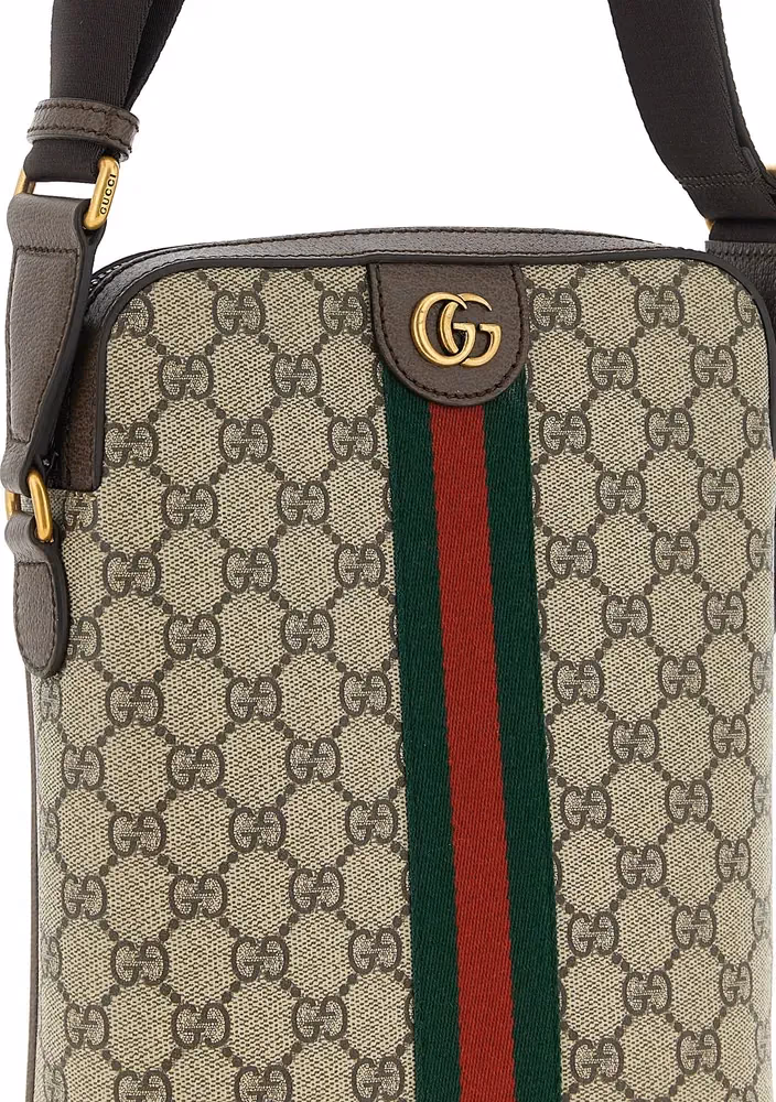 Gucci Beige Polyethylene Crossbody Bag