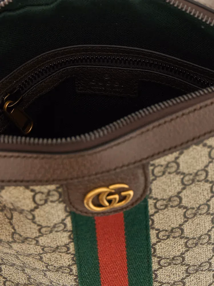 Gucci Beige Polyethylene Crossbody Bag