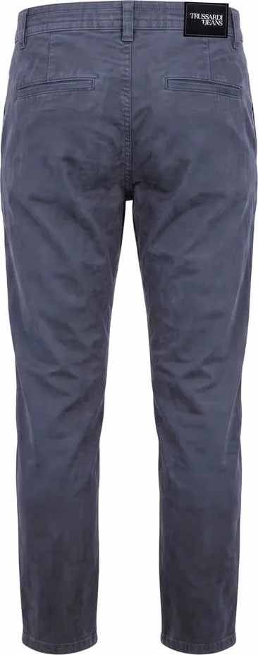 Trussardi Jeans Blue Cotton Men Pant