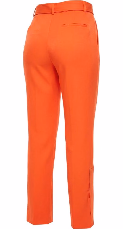 Trussardi Orange Viscose Women Pants