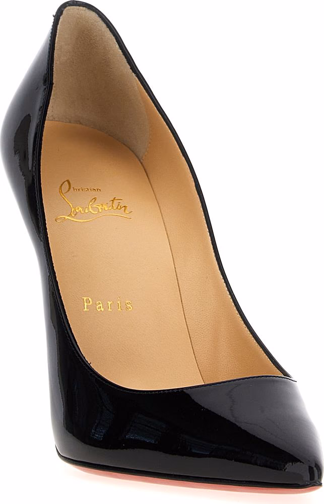 Christian Louboutin Black Calfskin High Heel Pumps