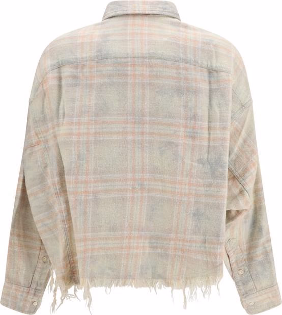 R13 Beige Denim Shirt
