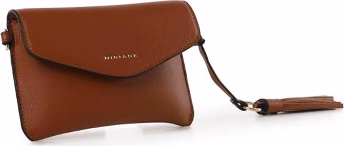 MIRIADE Black Polyethylene Crossbody Bag