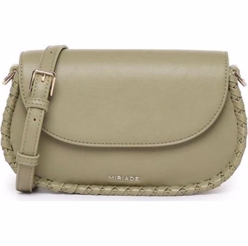 MIRIADE Bicolor Polyethylene Crossbody Bag