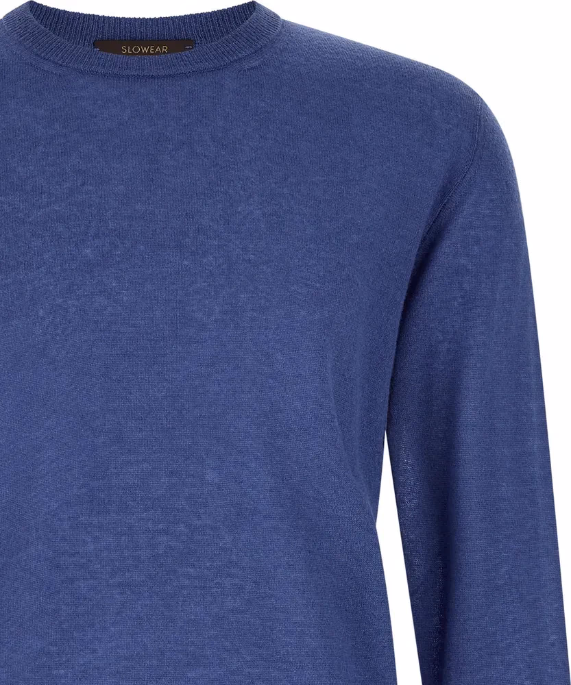 ZANONE Blue Cashmere Cardigan