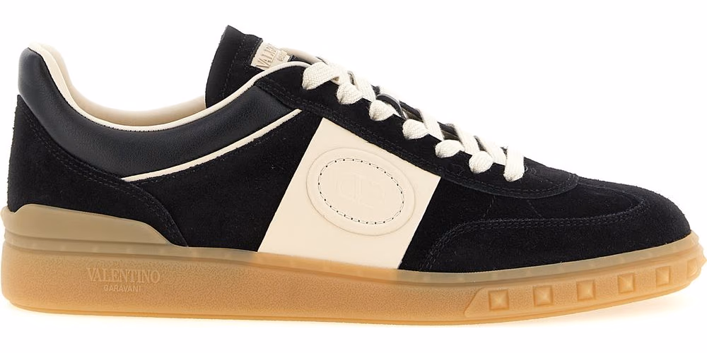 Valentino Garavani Multicolor Calfskin Low Top Sneakers