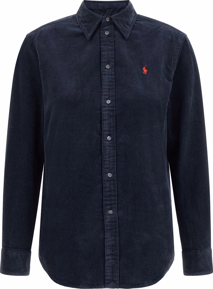 Polo Ralph Lauren Blue Cotton Blouse