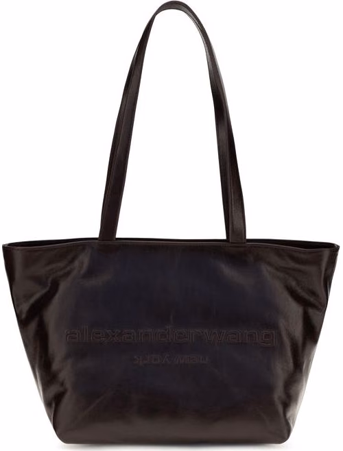 Alexander Wang Brown Calf Leather Bos Taurus Shoulder Bag