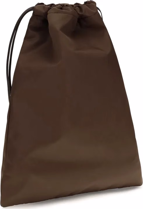 Prada Brown Polyamide Clutch Bag