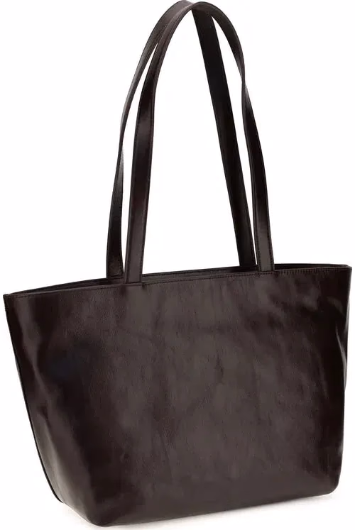 Alexander Wang Brown Calf Leather Bos Taurus Shoulder Bag