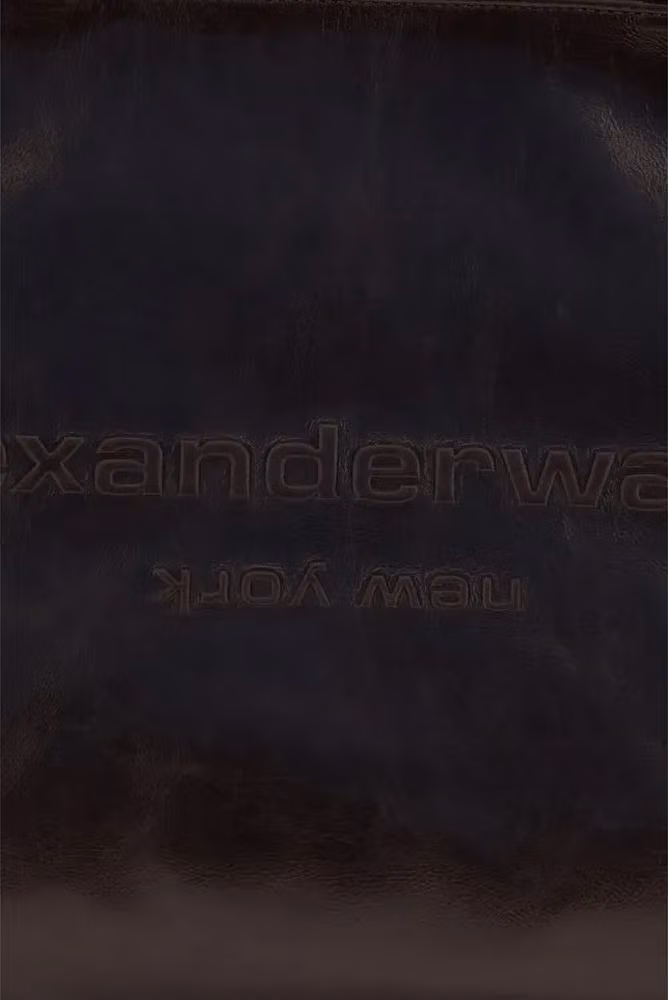 Alexander Wang Brown Calf Leather Bos Taurus Shoulder Bag