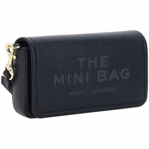 Marc Jacobs Black Calf Leather Bos Taurus Shoulder Bag