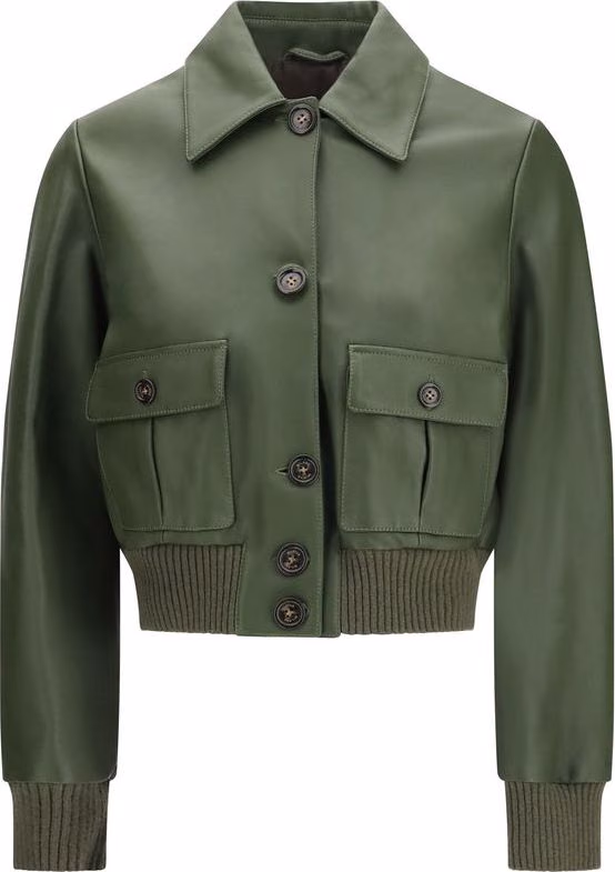 Valstar Bicolor Leather Leather Jacket