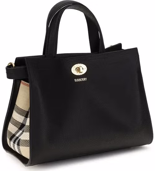 Burberry Black Cotton Handbag