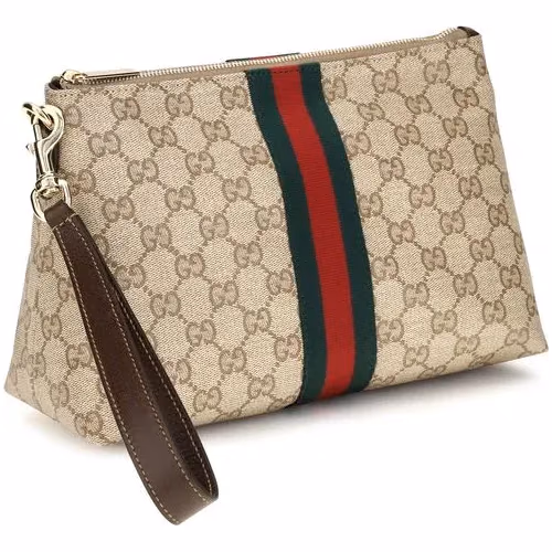 Gucci Beige Fabric Shoulder Bag