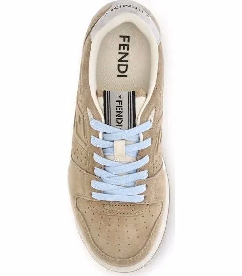 Fendi Beige Rubber Sneakers