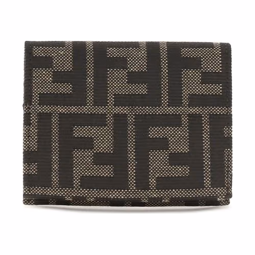 Fendi Brown Polyester Wallet