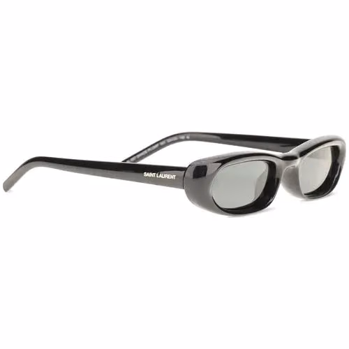 Saint Laurent Black Acetate Sunglasses