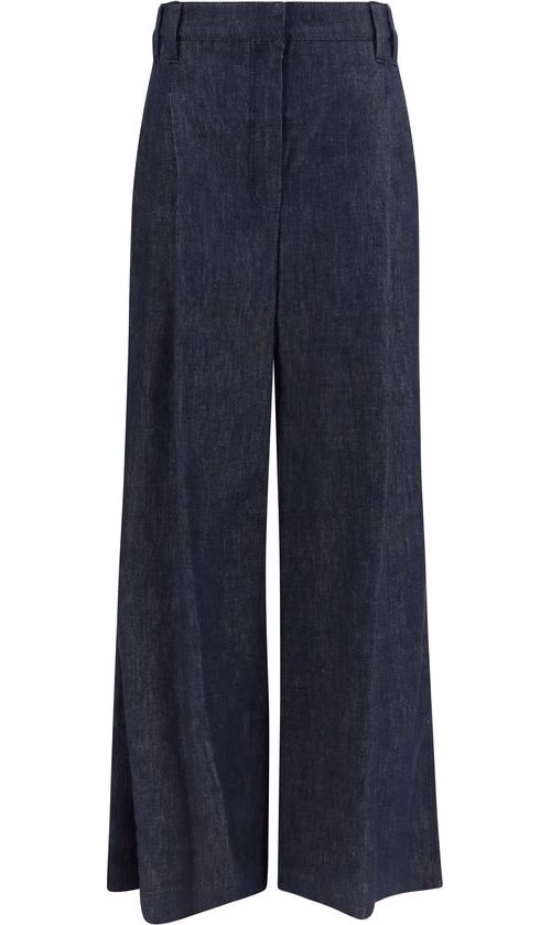 Brunello Cucinelli Blue Cotton Jeans Denim