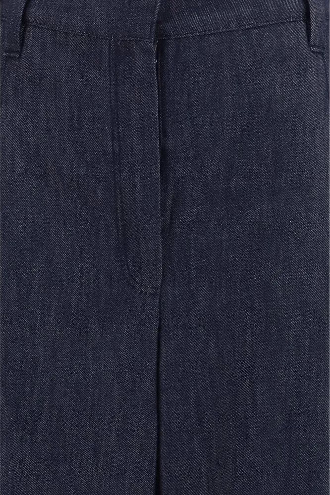 Brunello Cucinelli Blue Cotton Jeans Denim