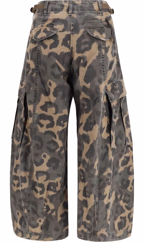 R13 Multicolor Cotton Cargo Shorts