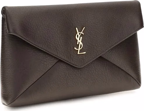 Saint Laurent Brown Lamb Ovis Aries Aries Wallet
