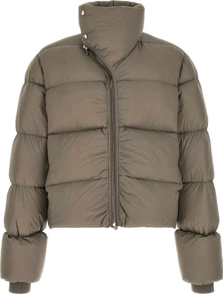 Rick Owens Bicolor Nylon Full-Length Jacket