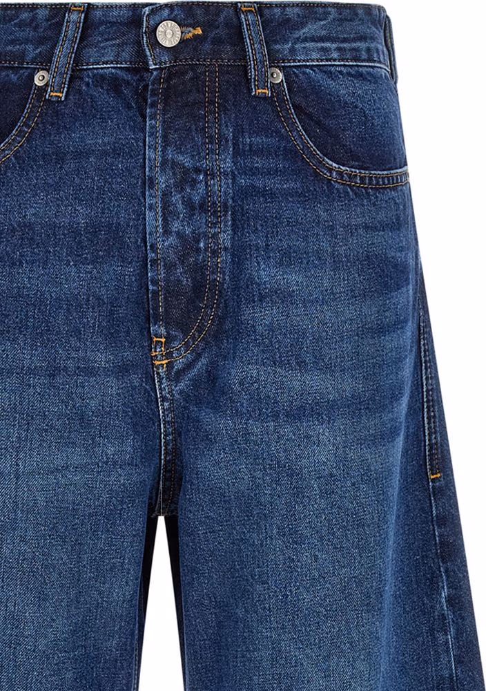 Diesel Blue Cotton Jeans Denim