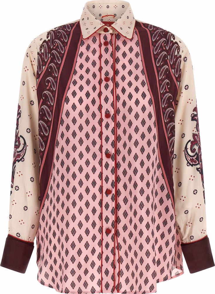 F.R.S. - FOR RESTLESS SLEEPERS Multicolor Viscose Blouse