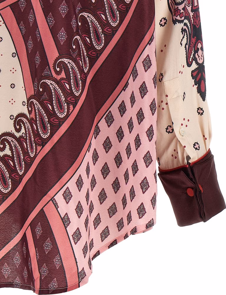 F.R.S. - FOR RESTLESS SLEEPERS Multicolor Viscose Blouse