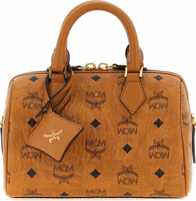 Brown Polyethylene Handbag