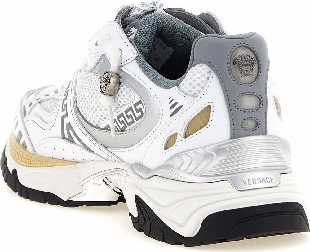 Versace Multicolor Calfskin Chunky Sneakers