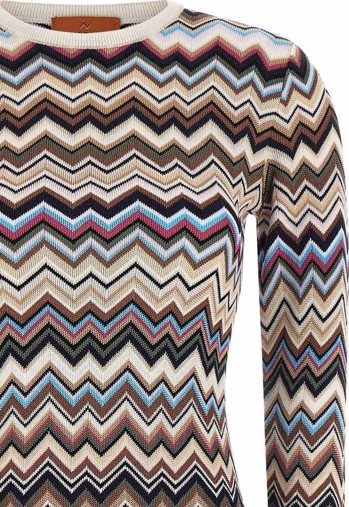 Missoni Multicolor Viscose Midi Dress