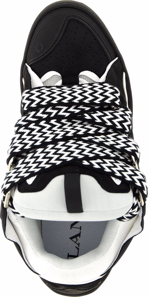 Lanvin Bicolor Calfskin Chunky Sneakers