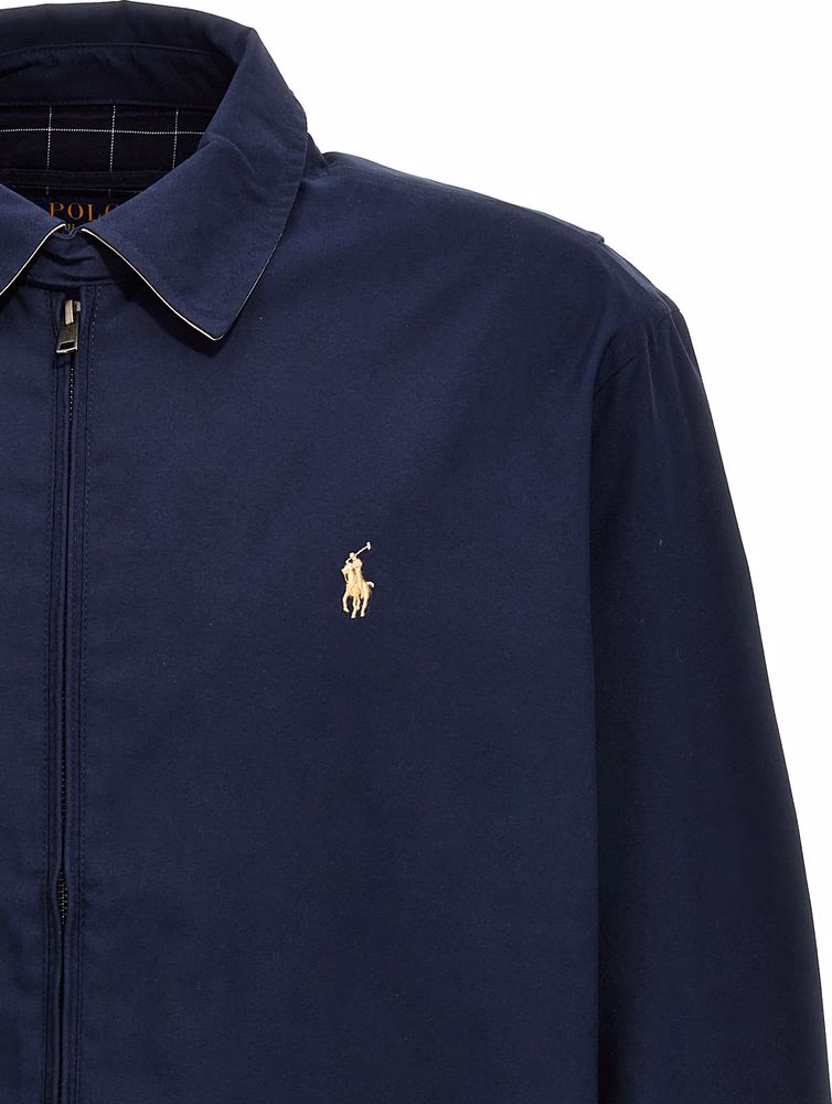 Polo Ralph Lauren Blue Polyester Full-Length Jacket